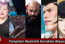 Tampilan Realistik Karakter Bleach