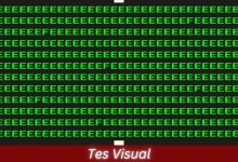 Tes Visual - Temukan dan Hitung Jumlah F
