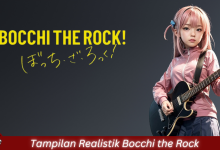 Tampilan Realistik Bocchi the Rock
