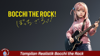 Tampilan Realistik Bocchi the Rock