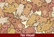 Tes Visual - Boneka Anjing di Antara Beruang