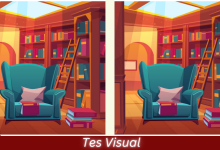 Tes Visual - Perbedaan Gambar Perpustakaan