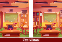 Tes Visual - Perbedaan di Ruang Kelas